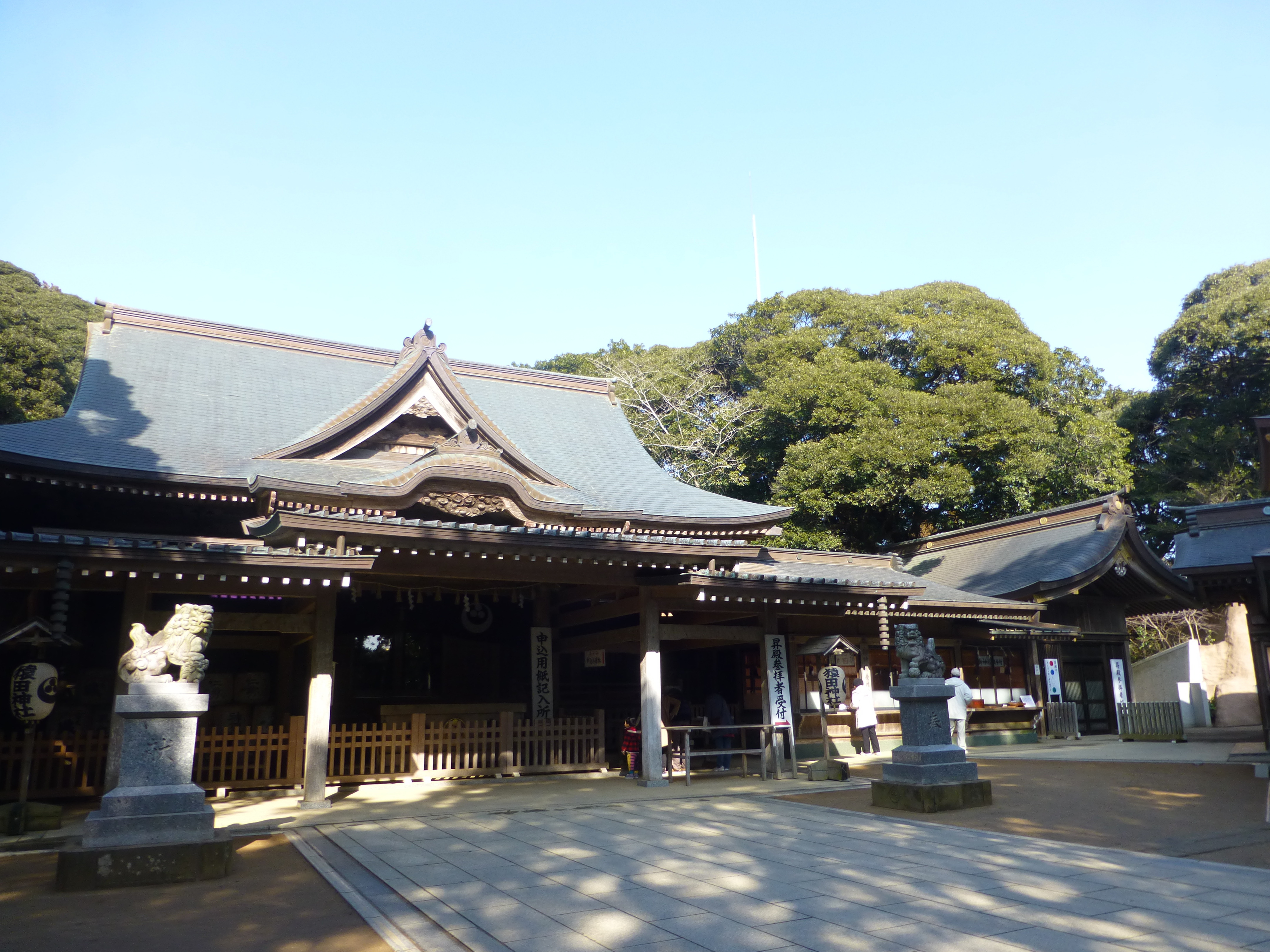猿田神社拝殿